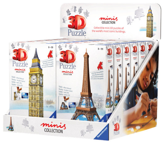 3D Puzzles Minis Collection (assorted)